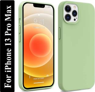 Coverskart Liquid Silicone Back Cover for Apple iPhone 13 Pro Max