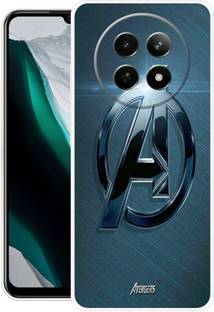 iprinto Back Cover for realme 12x 5G, RMX3998 Avenger logo Printed Back Cover