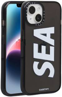 AMEYAA Back Cover for Apple iPhone 15 Plus Sea Case Camera and Drop Protection Thin Protective Clear