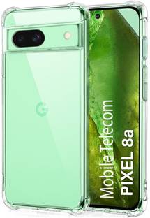 S-Softline Back Cover for Google Pixel 8A, Transparent Case HD Clear Flexible