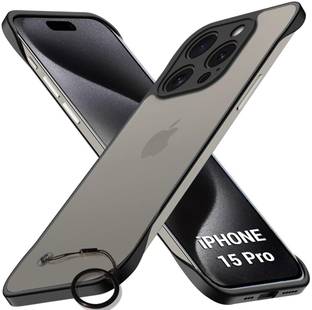 MOBIDEER Back Cover for iPhone 15 Pro, APPLE iPhone 15 Pro, Shock Proof Ultra Slim Frameless