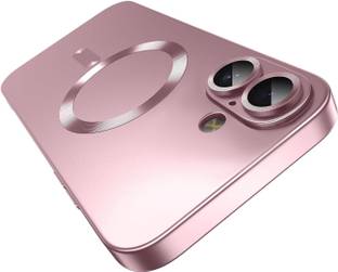 VONZEE Back Cover for iPhone 16 Plus (6.7 inches) Compatible with Magsafe, Luxury Metallic Flexible Case