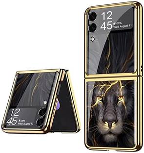 Stylonic Back Cover for Samsung Galaxy Z Flip 4 Lion Black