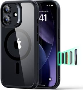 ESR Back Cover for iPhone 17 MagSafe Case with Camera Control & Military-Grade Drop Protection, Clear Black