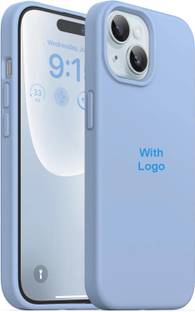 Systek Back Cover for Apple iPhone 15, Apple iPhone 15, Silicone, Winter Blue