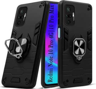 WOW Imagine Back Cover for Xiaomi Redmi Note 10T 5G | Poco M3 Pro 5G Tough Armor Bumper Back Case Cover | Ring Holder
