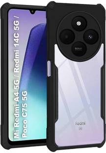 AIZLO Back Cover for Poco C75 5G, Redmi A4 5G, Redmi 14C 5G