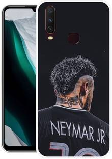 GRAFIQE Back Cover for Vivo Y12 1904 NEYMAR, CRICKET, INDIA, BATSMAN