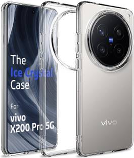 MS-Shield Back Cover for Vivo X200 Pro, Transparent Shock Proof Clear Case