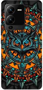JUGGA Back Cover for vivo V25 Pro 5G, V2158, OWL, NIGHT, WATCH, ABEJ, BEOGRAD, TRIPPY