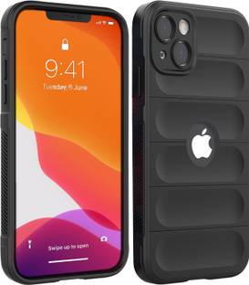 Coverskart Rugged Armor Back Cover for Apple iPhone 15 Plus, Hybird Silicone Anti Shock Airbag Grip Case