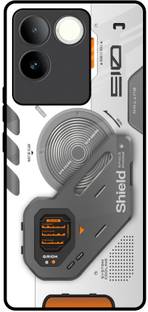 QRIOH Glass Back Cover for Vivo T2 Pro 5G
