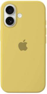 ESELSE Back Cover for iPhone 16 Plus Silicon back Cover Light