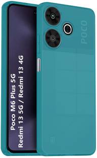 Casotec Back Cover for Mi Redmi 13 5G, Poco M6 Plus 5G