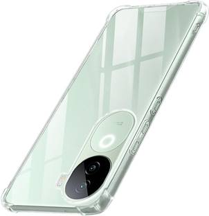 ShieldTech Back Cover for Vivo V40e 5G, With 360 Degree Protection Crystal Clear Soft TPU + PC Case