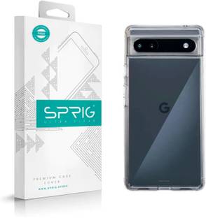 Sprig Transparent Back Cover for Google Pixel 6A, Pixel 6A