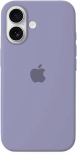 ESELSE Back Cover for iPhone 16 Plus Silicon back Cover Light