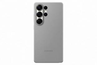 SAMSUNG Back Cover for Samsung Galaxy S25 Ultra Silicone Case, Gray