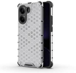 Accessories Kart Back Cover for Poco X7 pro 5G edge to edge Boom transparent honeycomb case