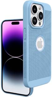 MobiLooks Back Cover for Apple iPhone 13 Pro, Heat Dissipation Grid Ultra Hybird Paper Slim Case