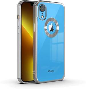 HSRPRO Back Cover for ELECTROPLATING LOGO CUT APPLE IPHONE XR