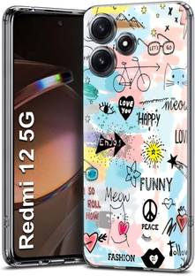 Fashionury Back Cover for Redmi 12 5G