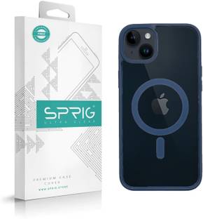Sprig Transparent Magnetic Back Cover for Apple iPhone 13