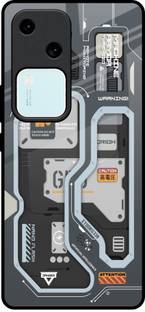 QRIOH Glass Back Cover for Vivo V30 5G