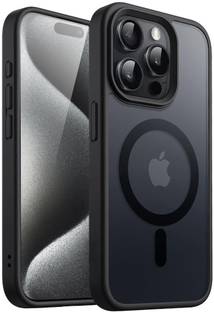 FIEUSCHE Back Cover for Apple Iphone 14 Pro Max with Magnetic Smok Back [Military Drop Protection] [with Mag Safe]