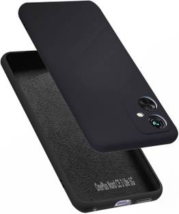 MOBIDEER Back Cover for OnePlus Nord CE 3 Lite 5G, Matte Rubberized Soft Silicone Protective Cloth Inside