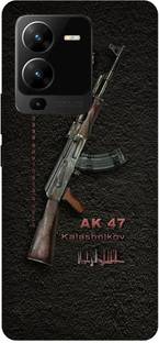 JUGGA Back Cover for vivo V25 Pro 5G, V2158, GUN, AKM, BANDOOK, RIFFLE, AK47