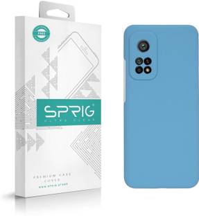 Sprig Liquid Silicone Back Cover for Mi 10T, Redmi 10T