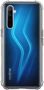 COVERHEAD Back Cover for Back Cover for Realme 6 Pro 4G-RMX2061 (Transparent, Flexible, Silicon, Pack of: 1)