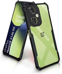 COVERHEAD Back Cover for Back Cover for OnePlus Nord CE 3 Lite 5G-CPH2467 (Black, Shock Proof, Pack of: 1)