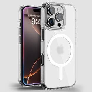 Caseex Back Cover for Apple iPhone 16 Pro Max, Caseex Hard TPU Mag-Safe Back Cover