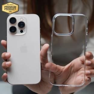 Keephone Back Cover for IPhone 16 Pro Clear Case Transparent Non Yellow Hard Case