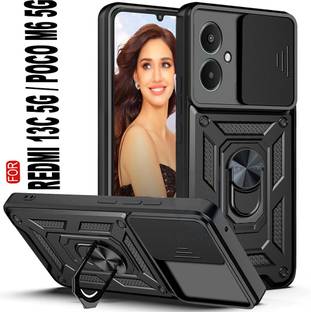 AESTMO Back Cover for Redmi 13C 5G, Poco M6 5G