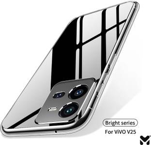 MOBIDEER Back Cover for Vivo V25 5G, Camera Protection, Slim Shockproof, Anti-Dust Plugs Built-in, Bumper Case