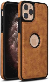 VAPRIF Back Cover for APPLE iPhone 11 Pro, Leather Finish Shockproof Case | Stylish & Slim Protective