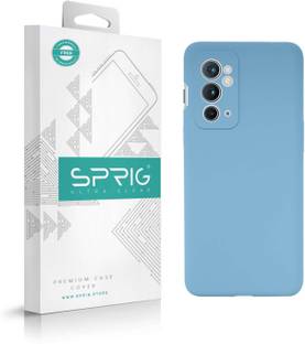 Sprig Liquid Silicone Back Cover for Sprig Liquid Silicone Back Cover for Oneplus 9Rt 5G (Denim Blue, Hard Case, Pack of: 1)