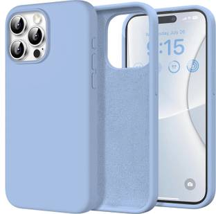 VONZEE Back Cover for iPhone 15 Pro Max 6.7-Inch, Silky-Soft Full-Body Protective Phone Case, Shockproof Cover