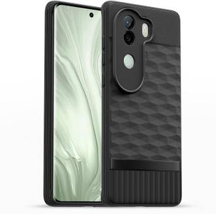 AIZLO Back Cover for vivo V40e 5G,IQOO Z9s 5G, Hexa Cube Design | Ultra Slim Soft Case | Inner Velvet Fabric