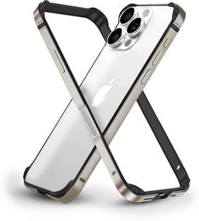 RAEGR Bumper Case for Apple iPhone 16 Pro Max | Anodized Aluminum Bumper |Supports Mag-Safe Wireless Charging