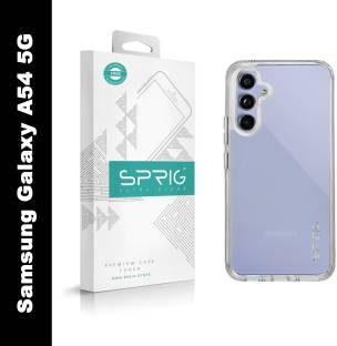 Sprig Transparent Back Cover for Samsung Galaxy A54 5G, Samsung A54, Galaxy A54 5G, A54 5G