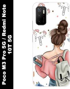 Fashionury Back Cover for Poco M3 Pro 5G, Mi Redmi Note 10T 5G