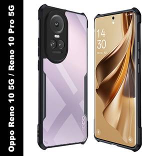 Mobikit Back Cover for Oppo Reno 10 5G|10 Pro 5G, (TPU |PU Shockproof Hybrid)