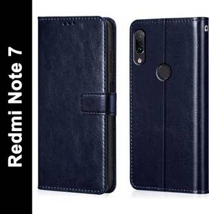 SCAMPY Flip Cover for Mi RedmI Note 7