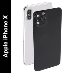milestone mobile accessories Back Replacement Cover for Black Color Converter Sheet Iphone X to 13 Pro instant Change