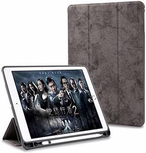 YAOJIN Flip Cover for Apple iPad 10.2" 9th Gen (2021) / 8th Gen / 7th Gen with Pencil Holder
