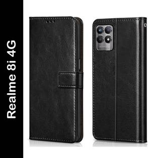 Casotec Flip Cover for Realme 8i